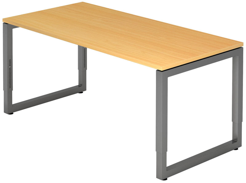 HAMMERBACHER höhenverstellbarer Schreibtisch VRS16/6/G buche