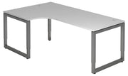 HAMMERBACHER VRS82/5/G höhenverstellbarer Schreibtisch 65 - 85 cm lichtgrau / grafit