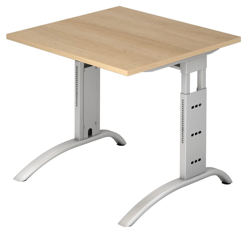 HAMMERBACHER höhenverstellbarer Schreibtisch VFS08/E/S eiche
