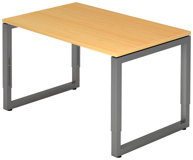 HAMMERBACHER höhenverstellbarer Schreibtisch VRS12/6/G buche