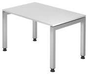 HAMMERBACHER höhenverstellbarer Schreibtisch VJS12/W/S weiß