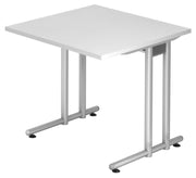 HAMMERBACHER Schreibtisch VNS08/W/S weiß
