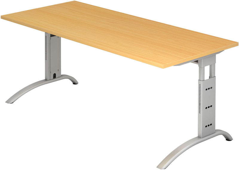 HAMMERBACHER höhenverstellbarer Schreibtisch VFS19/6/S buche