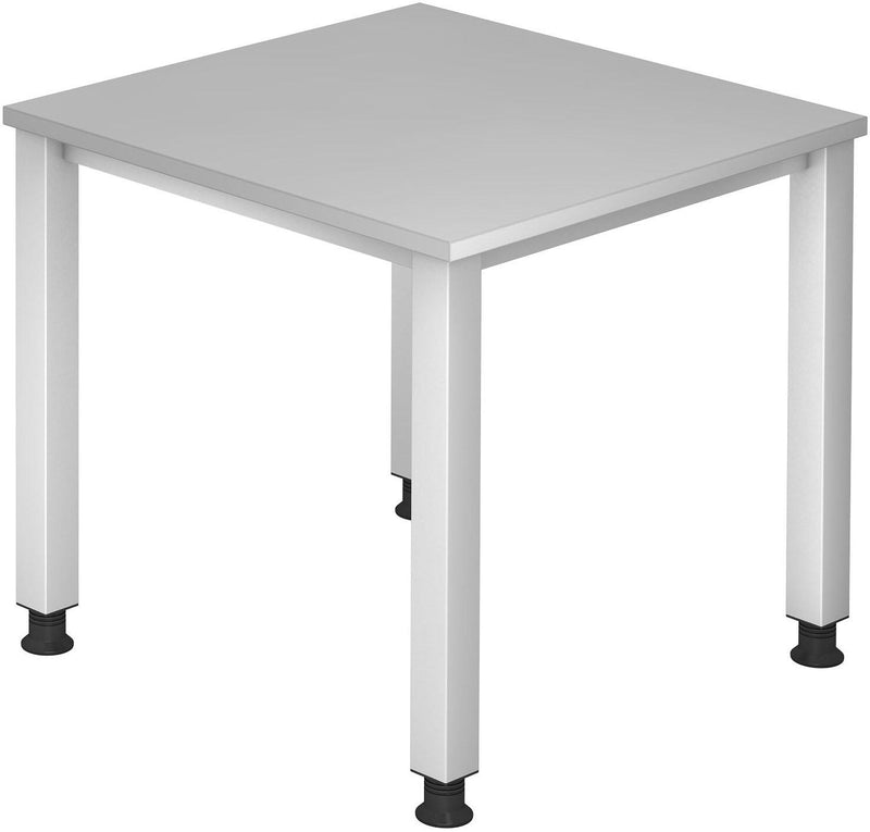 HAMMERBACHER höhenverstellbarer Schreibtisch VQS08/5/S lichtgrau