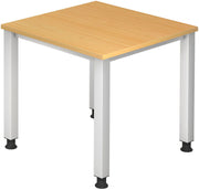 HAMMERBACHER höhenverstellbarer Schreibtisch VQS08/6/S buche