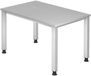 HAMMERBACHER höhenverstellbarer Schreibtisch VQS12/5/S lichtgrau