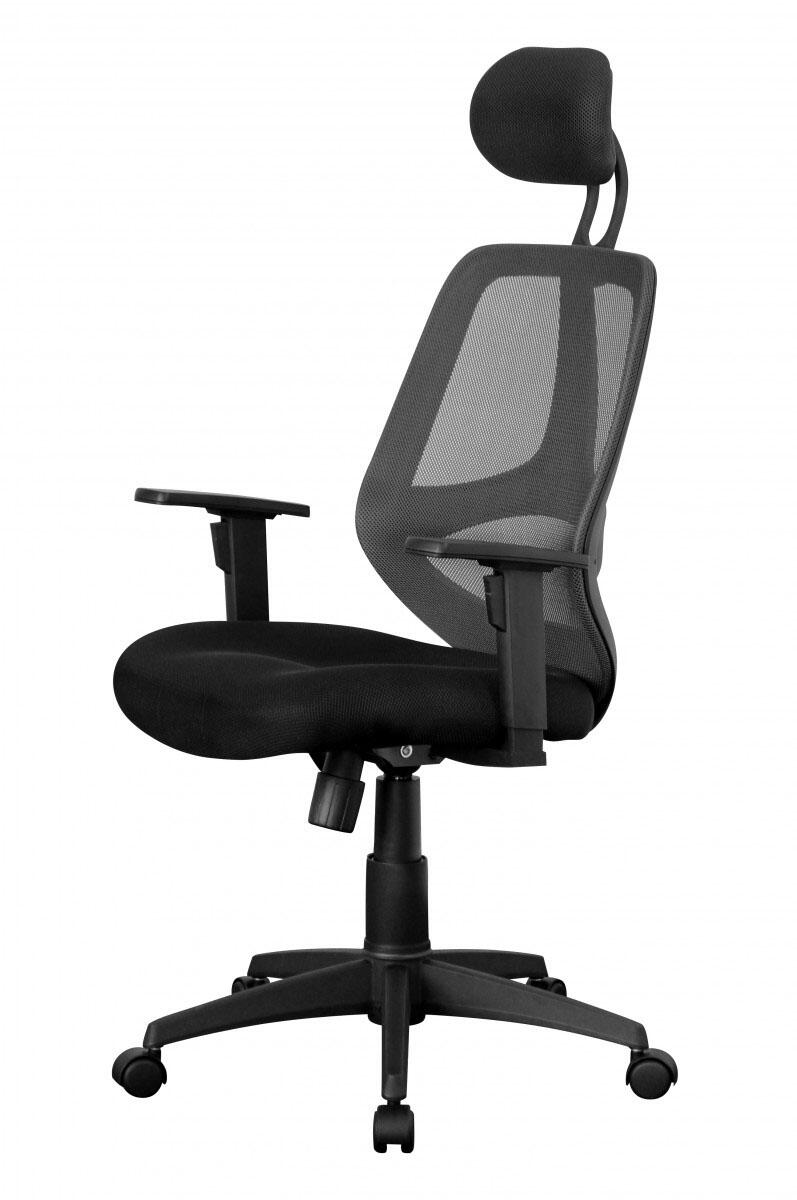 AMSTYLE Bürostuhl SPM1.206 VENEDIG schwarz