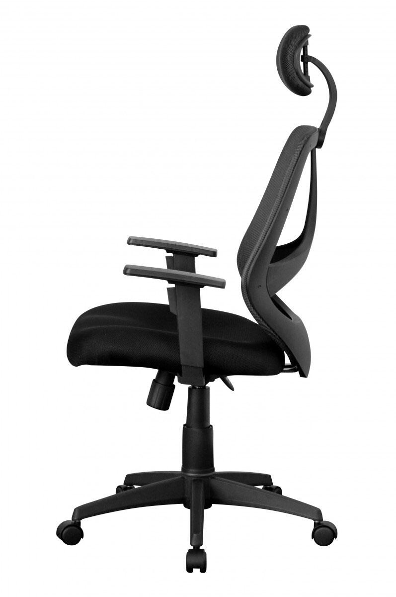 AMSTYLE Bürostuhl SPM1.206 VENEDIG schwarz