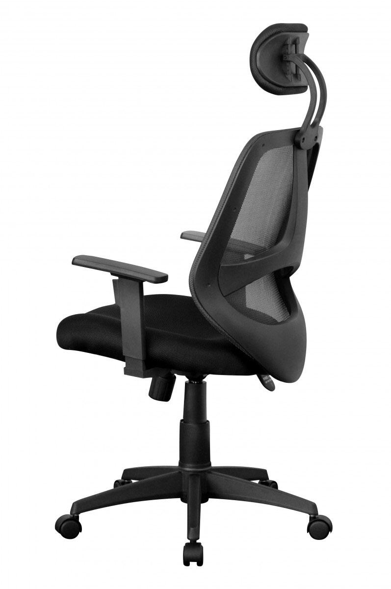 AMSTYLE Bürostuhl SPM1.206 VENEDIG schwarz
