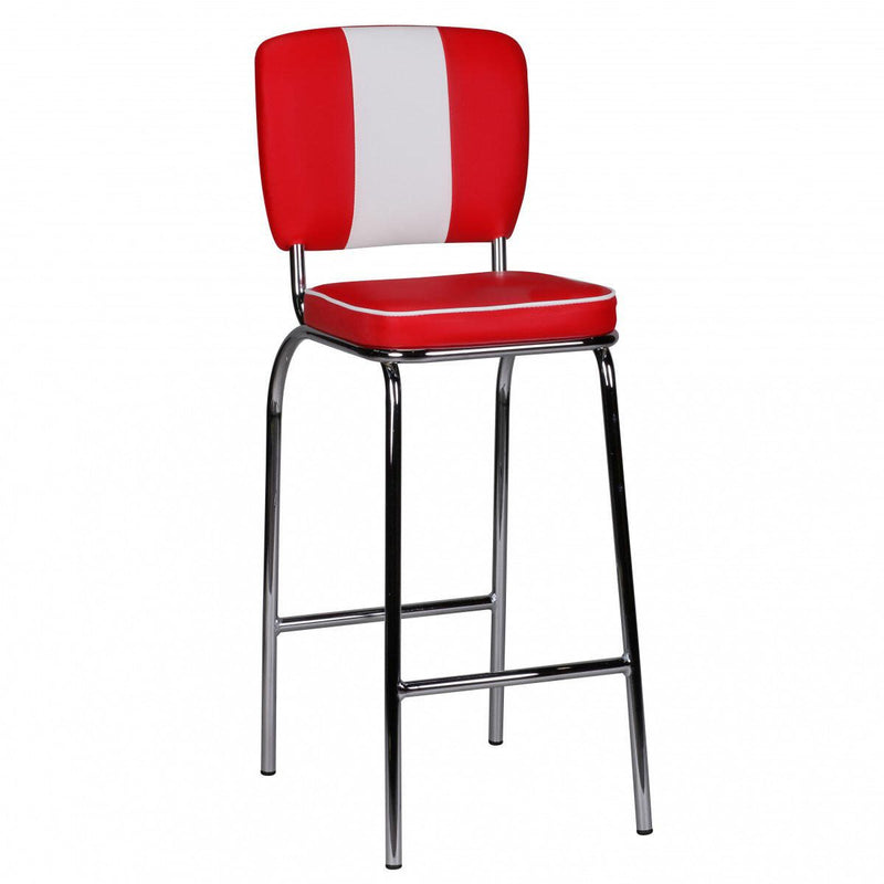 WOHNLING Barhocker WL1.718 American Diner rot