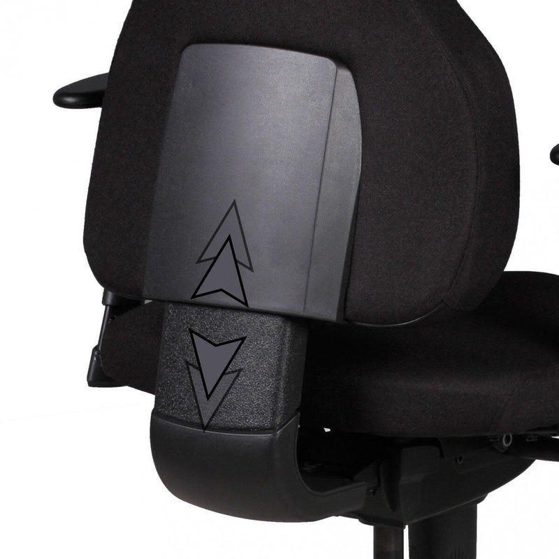 AMSTYLE Bürostuhl SPM1.272 QENTIN schwarz/grau