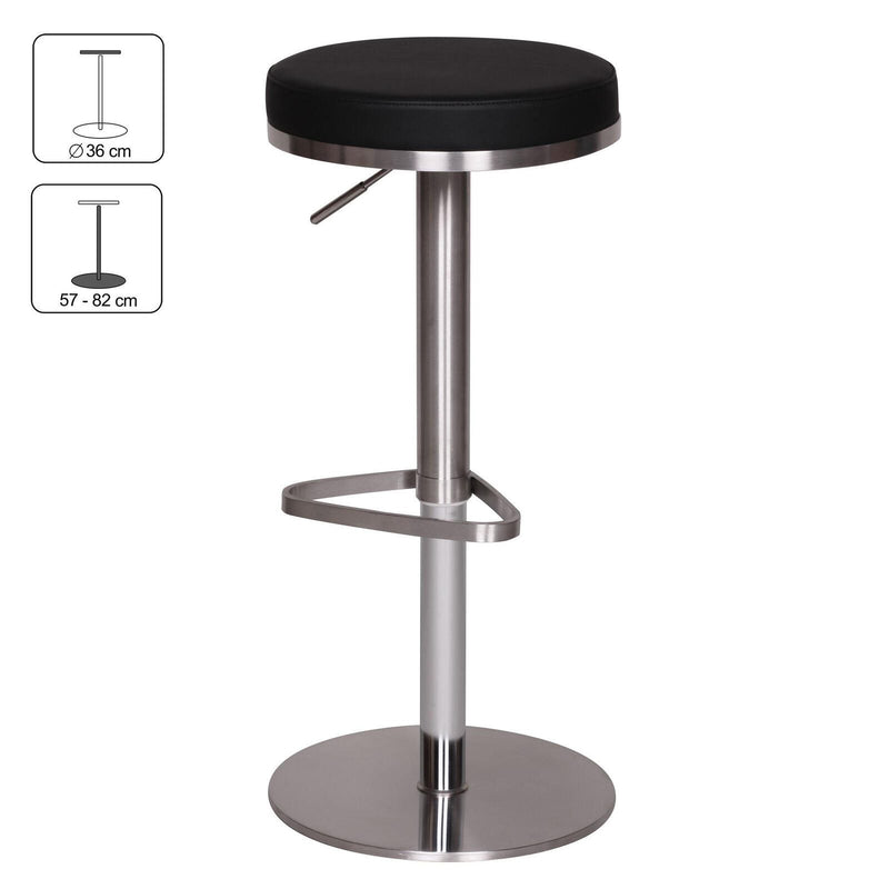 WOHNLING Barhocker WL1.293 schwarz