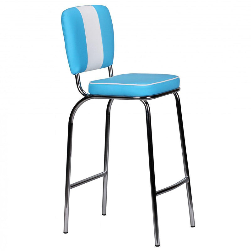 WOHNLING Barhocker WL1.720 American Diner blau