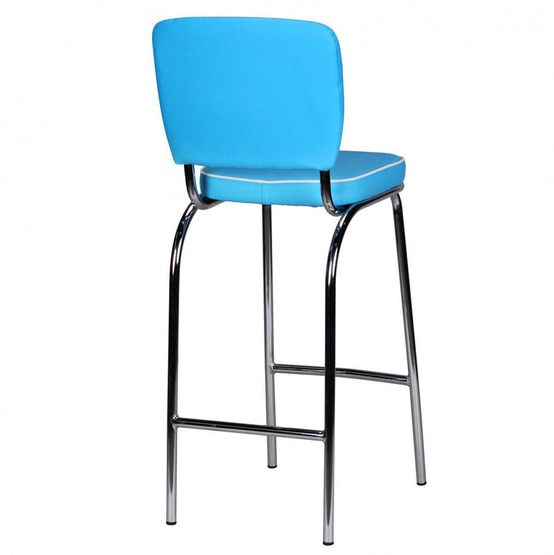 WOHNLING Barhocker WL1.720 American Diner blau