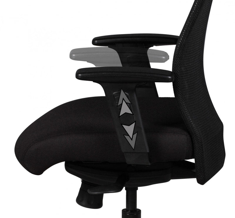 AMSTYLE Bürostuhl SPM1.275 schwarz
