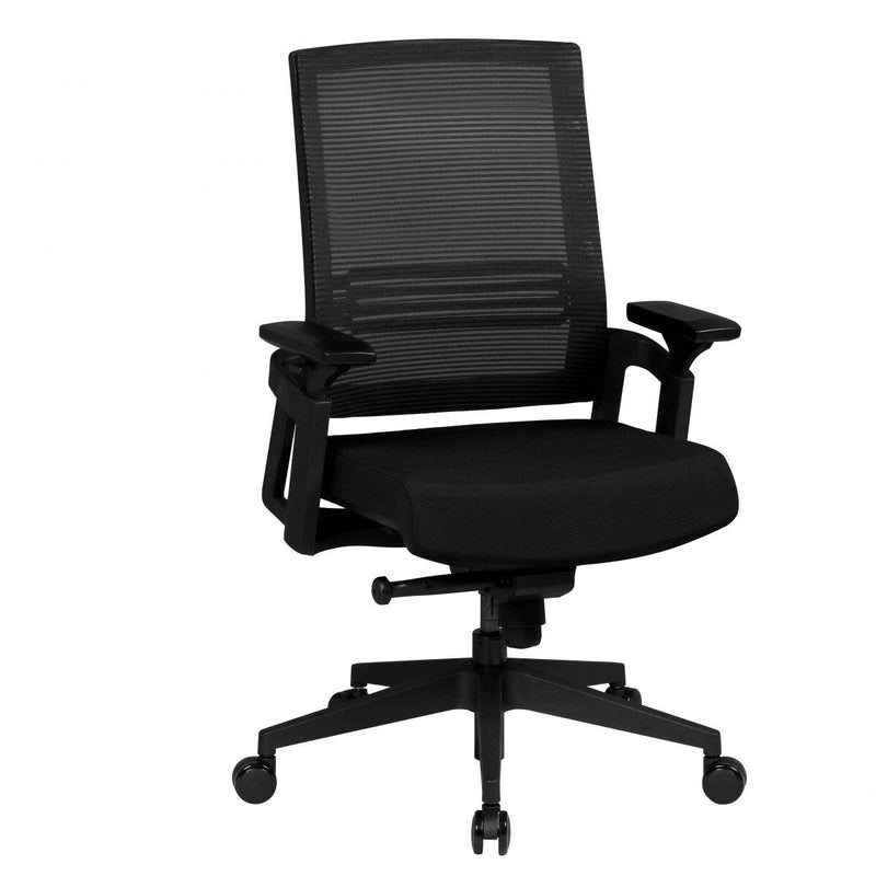 AMSTYLE Bürostuhl SPM1.319 schwarz
