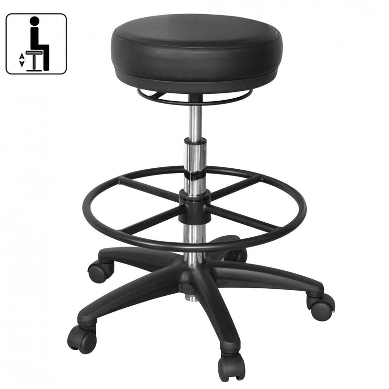 AMSTYLE Arbeitshocker SPM1.278 schwarz