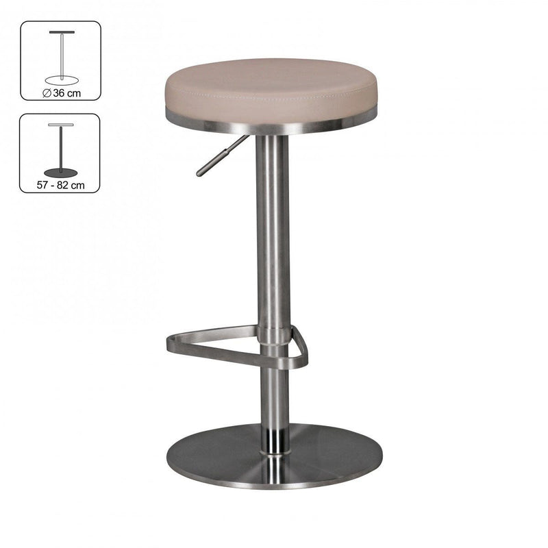WOHNLING Barhocker WL1.942 taupe