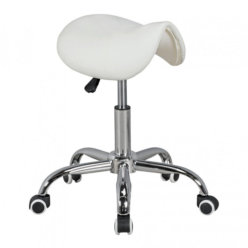AMSTYLE Sattelhocker SPM1.974 weiß