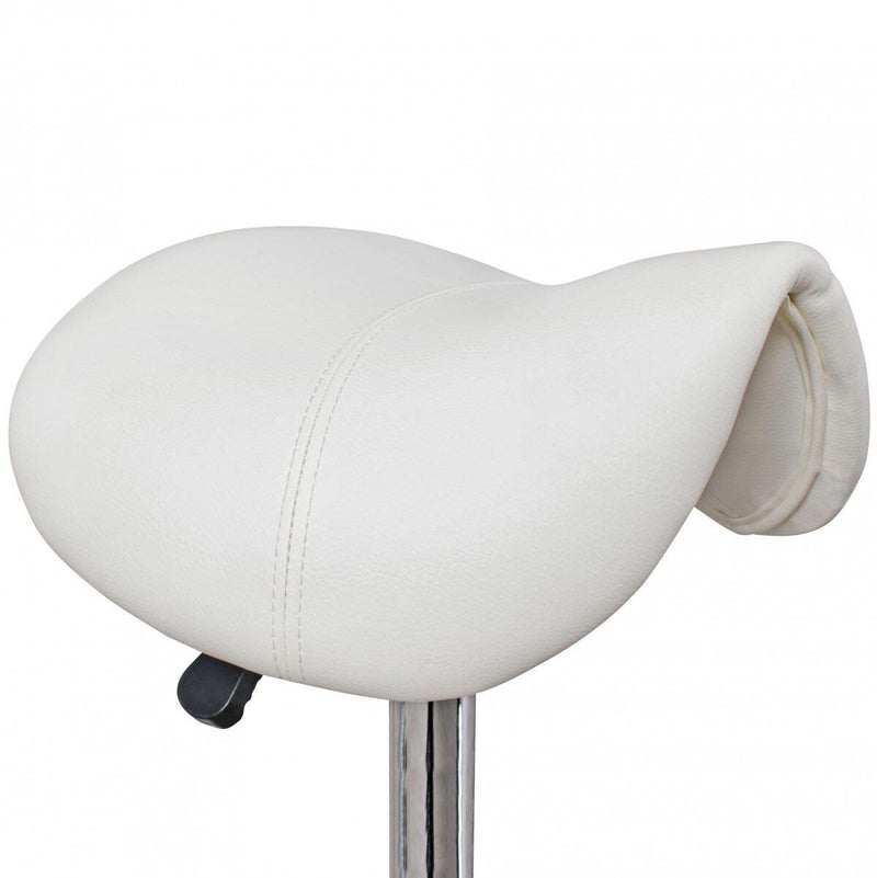 AMSTYLE Sattelhocker SPM1.974 weiß