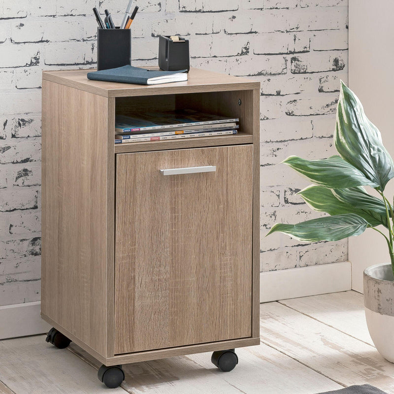 WOHNLING Rollcontainer WL5.929 braun