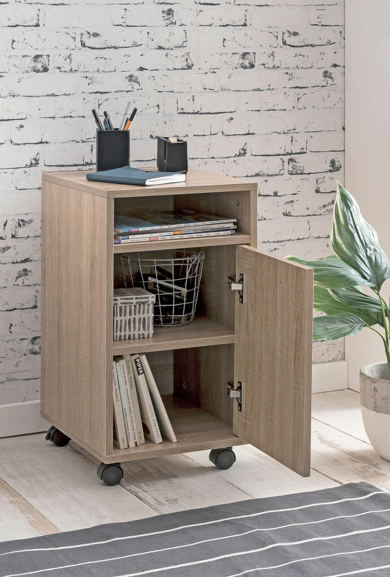WOHNLING Rollcontainer WL5.929 braun