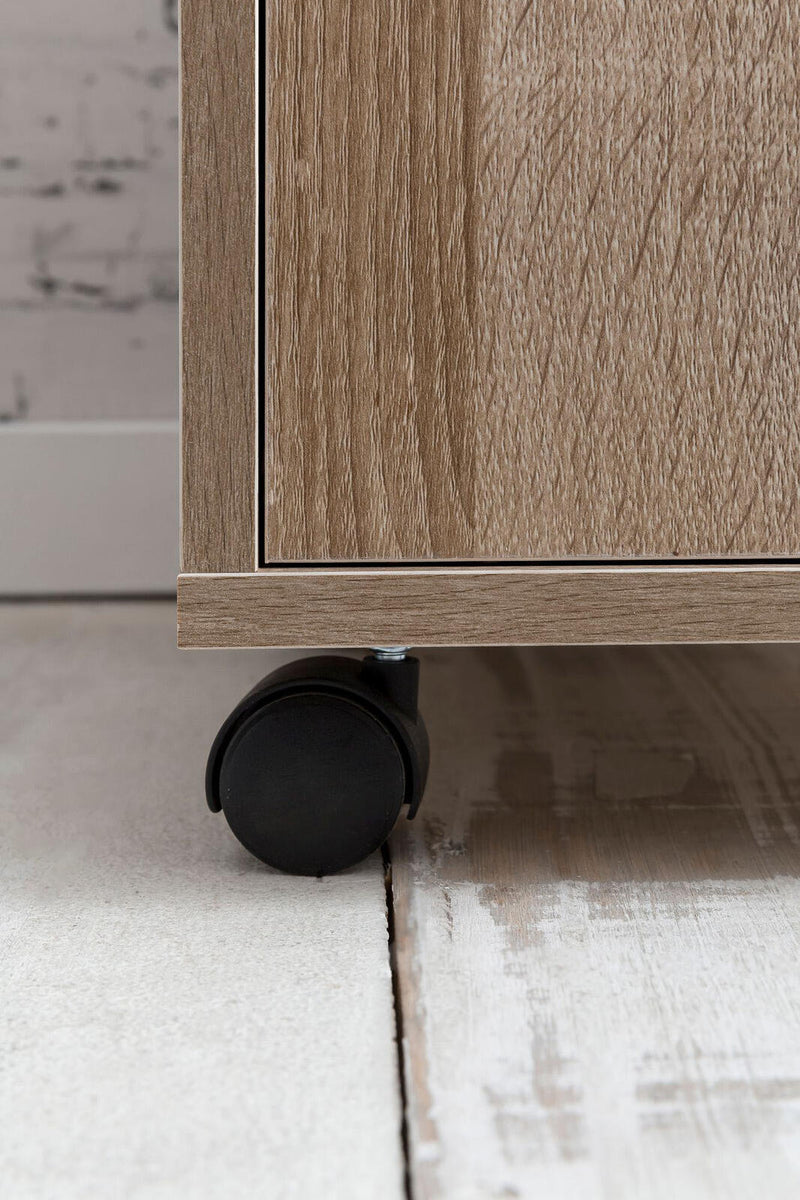 WOHNLING Rollcontainer WL5.929 braun