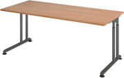 HAMMERBACHER höhenverstellbarer Schreibtisch VZS19/N/G nussbaum