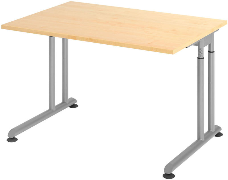 HAMMERBACHER höhenverstellbarer Schreibtisch VZS12/3/S ahorn