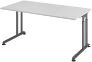 HAMMERBACHER höhenverstellbarer Schreibtisch VZS16/5/G lichtgrau