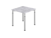 HAMMERBACHER höhenverstellbarer Schreibtisch VYS08/M/S beton