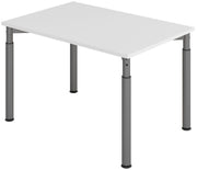 HAMMERBACHER höhenverstellbarer Schreibtisch VYS12/5/G lichtgrau