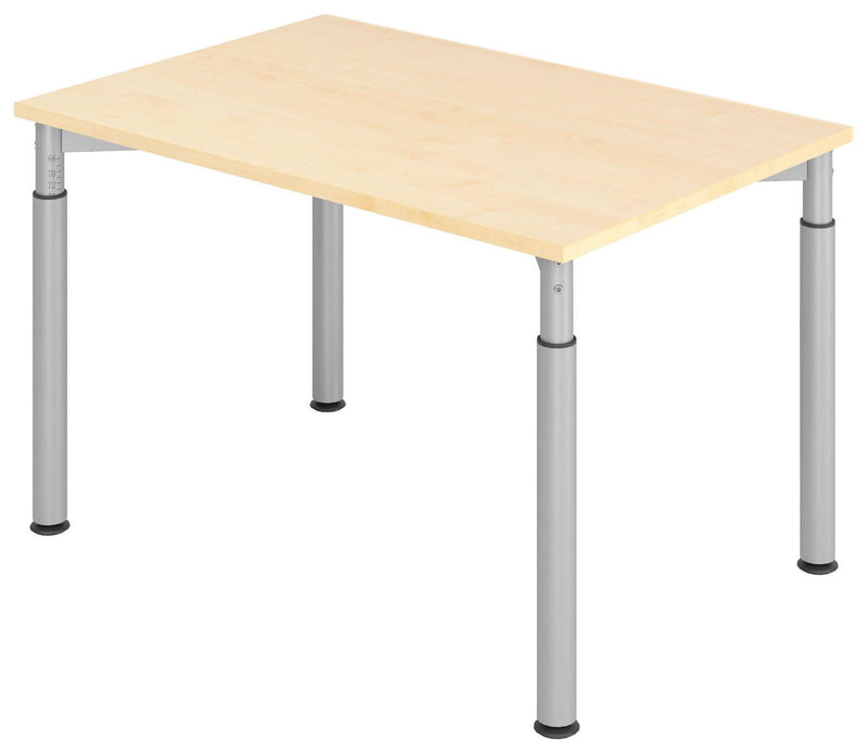 HAMMERBACHER höhenverstellbarer Schreibtisch VYS12/3/S ahorn