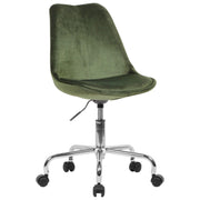 AMSTYLE Bürostuhl SPM1.421 Samt grün