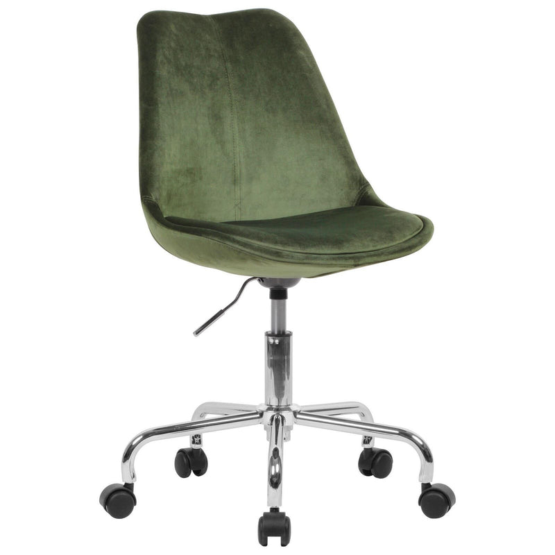 AMSTYLE Bürostuhl SPM1.421 Samt grün