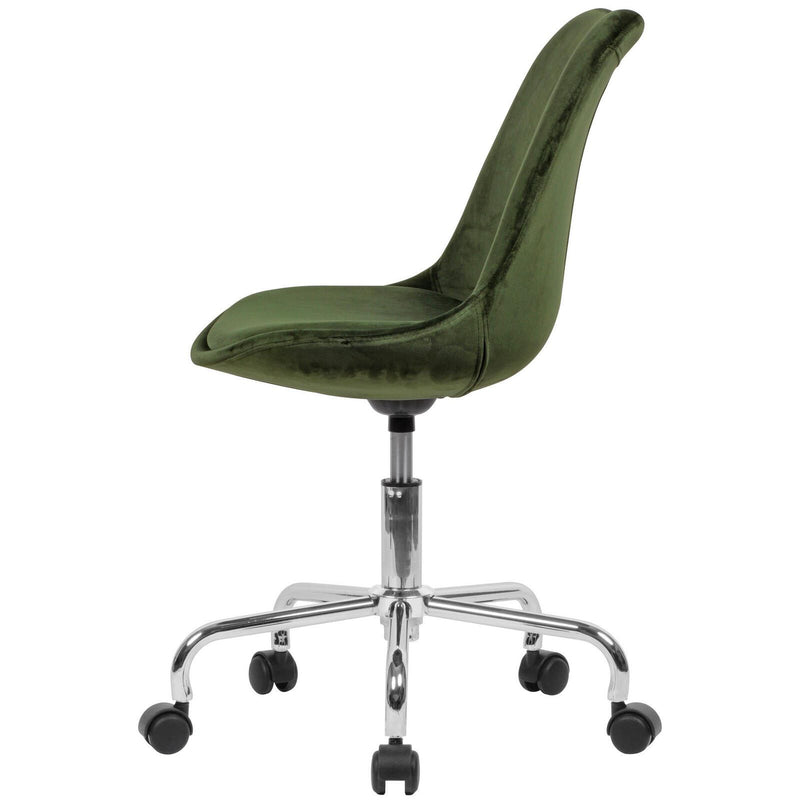 AMSTYLE Bürostuhl SPM1.421 Samt grün