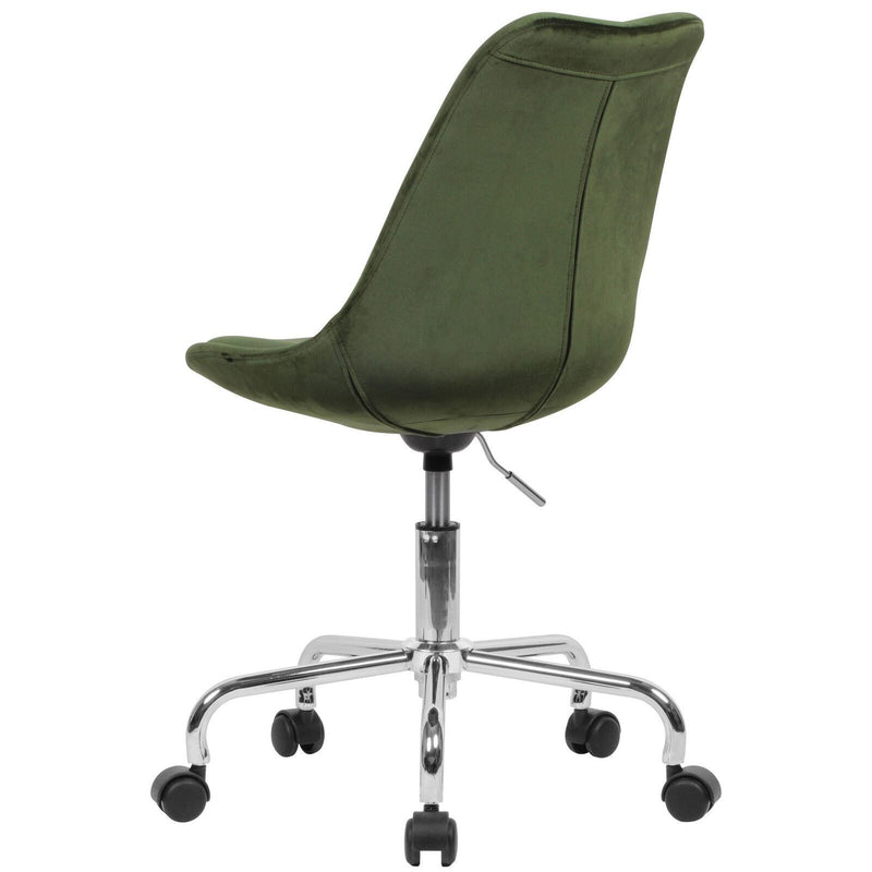 AMSTYLE Bürostuhl SPM1.421 Samt grün