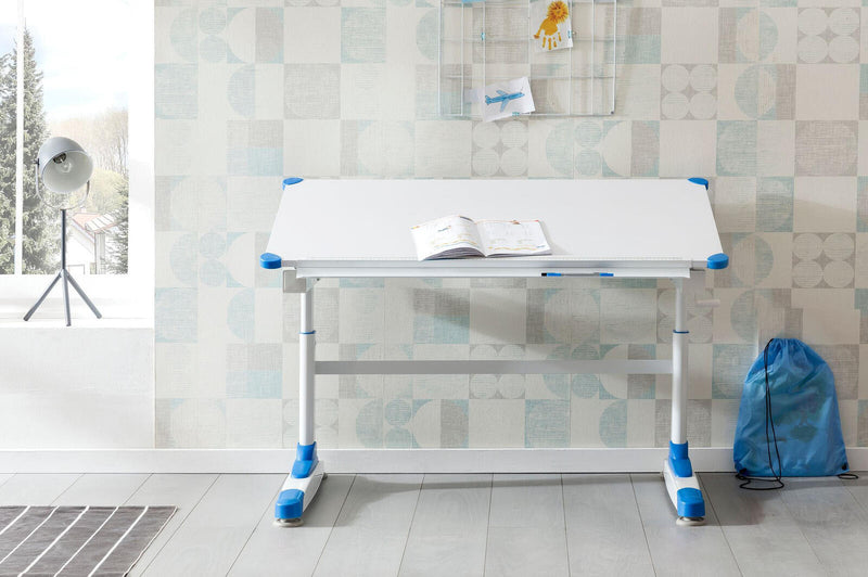 WOHNLING Kinderschreibtisch WL5.760 weiß, blau