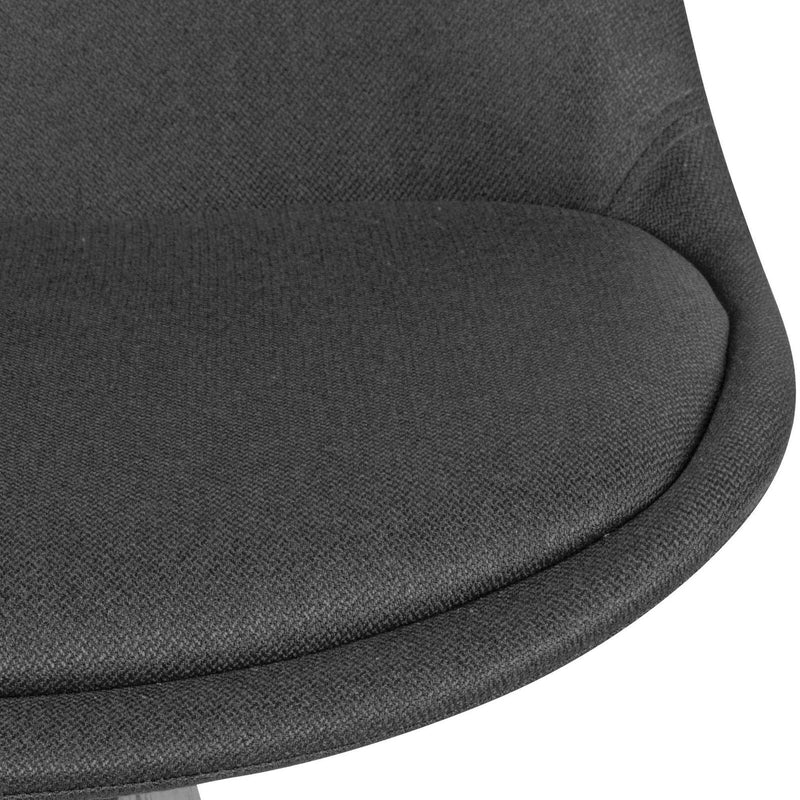 WOHNLING Esszimmerstühle WL6.122 Stoff anthrazit