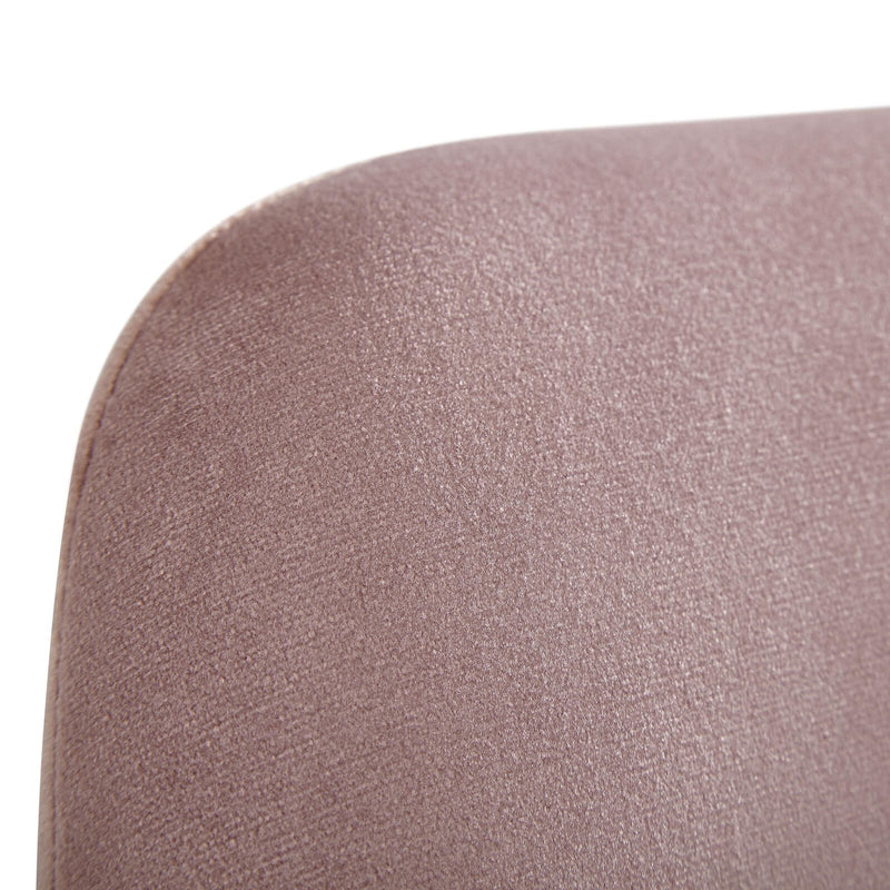 WOHNLING Esszimmerstuhl WL6.185 Samt rosa