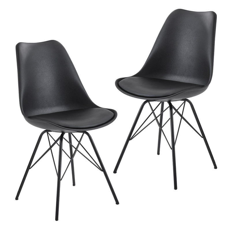 WOHNLING Esszimmerstuhl WL6.183 schwarz