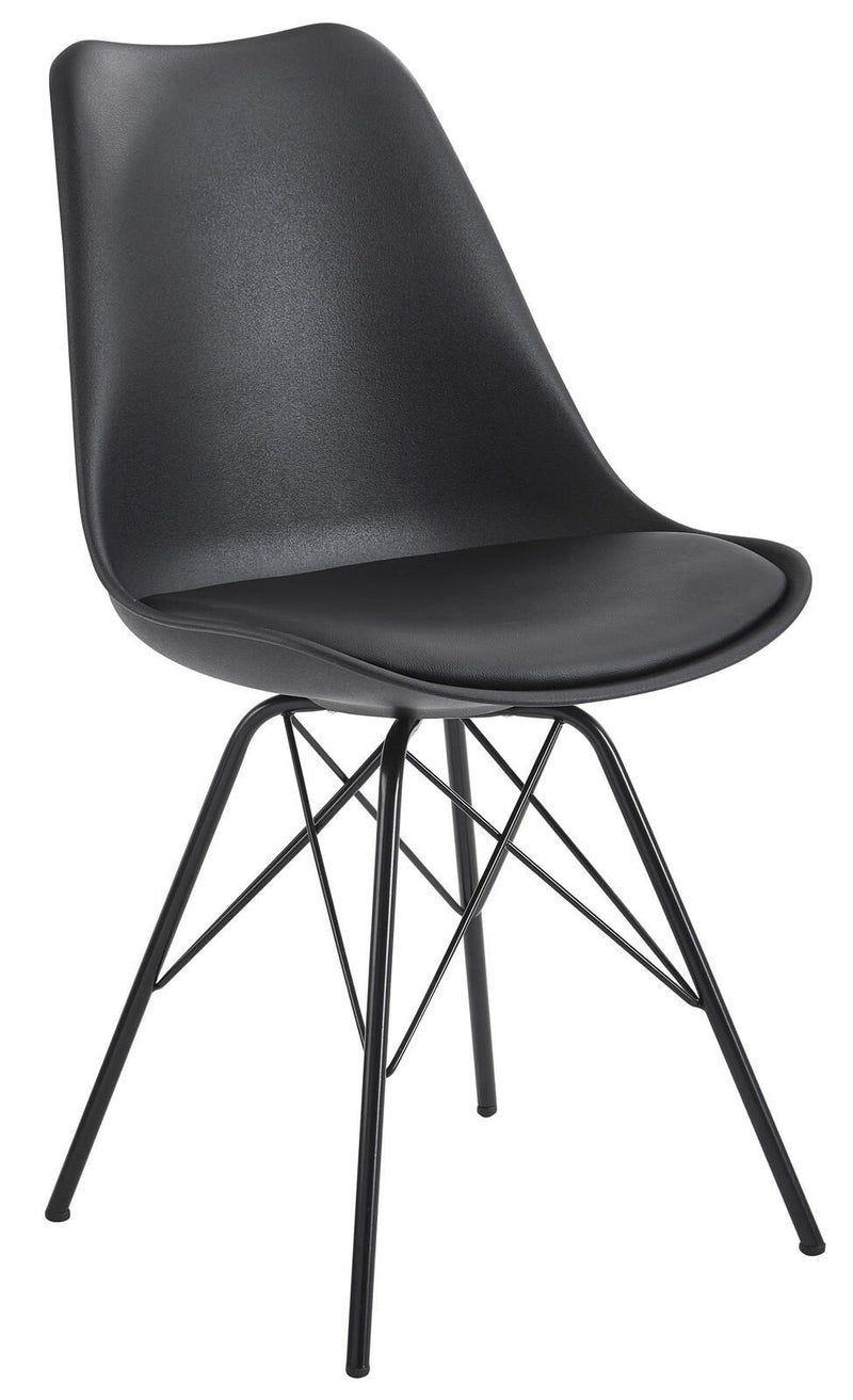 WOHNLING Esszimmerstuhl WL6.183 schwarz
