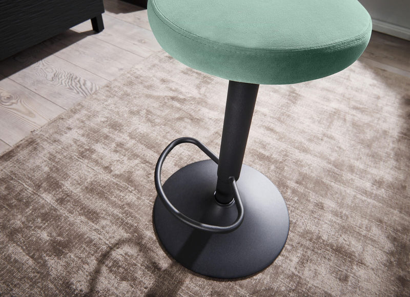 WOHNLING Barhocker WL6.198 Samt grün