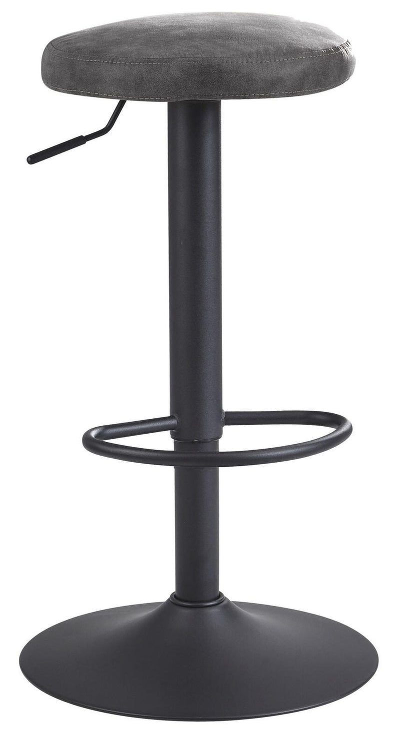 WOHNLING Barhocker WL6.194 Wildlederoptik grau