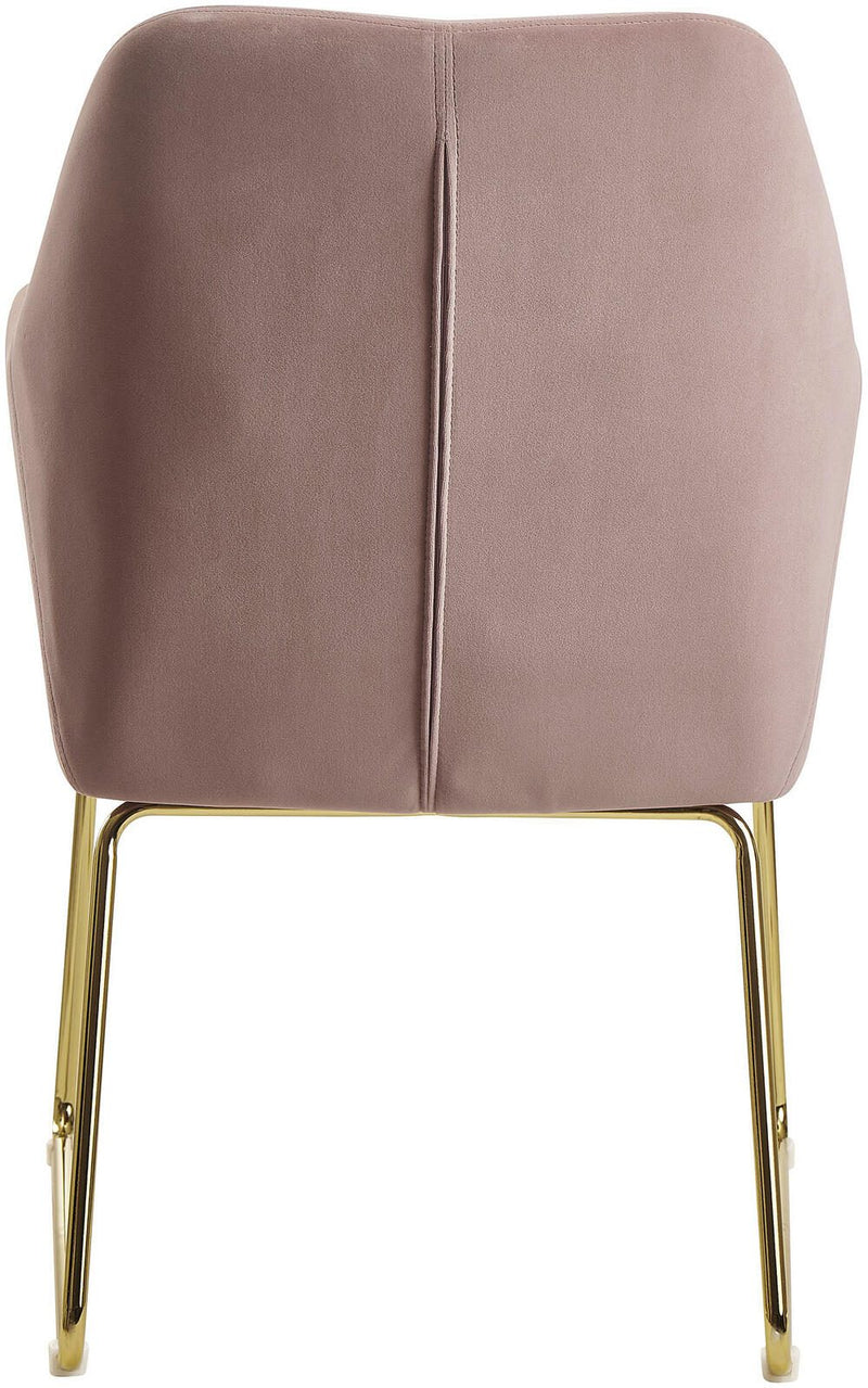WOHNLING Esszimmerstuhl WL6.216 Samt rosa