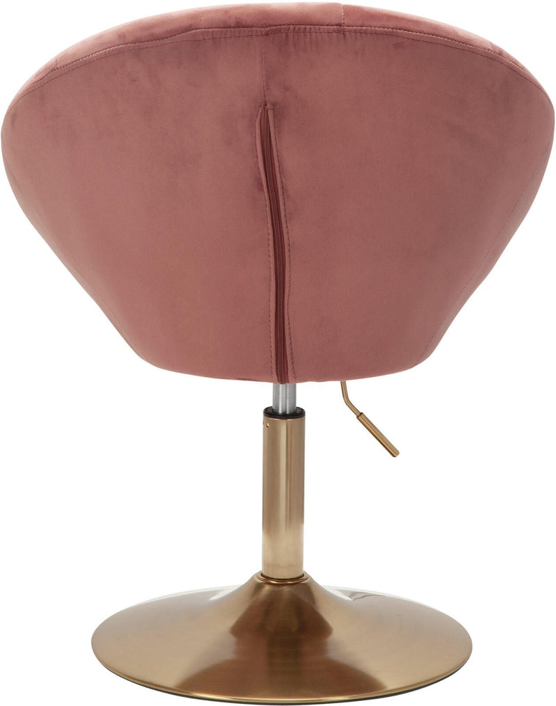 WOHNLING Loungesessel WL6.300 Samt rosa