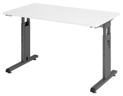 HAMMERBACHER Schreibtisch VOS612/W/G weiß