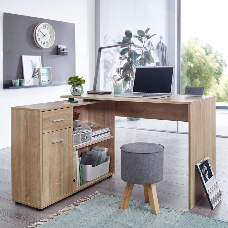 WOHNLING Schreibtisch WL5.304 sonoma-eiche