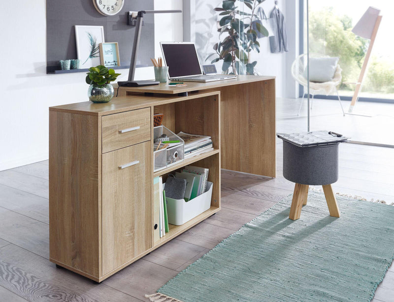 WOHNLING Schreibtisch WL5.304 sonoma-eiche