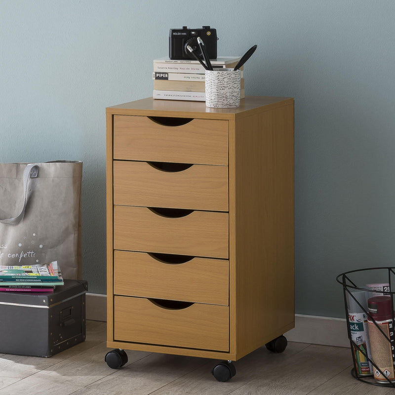 WOHNLING Rollcontainer WL5.924 Buche